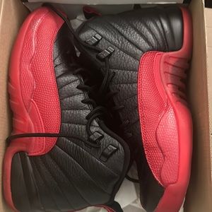 Like new Air Jordan 12 Retro BG 'Flu Game' 2016